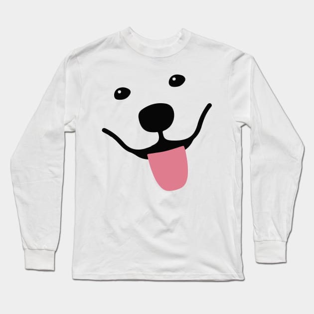 Samoyed Smile Long Sleeve T-Shirt by Upward Pup